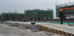 蘇州電子汽車衡移裝現場 蘇州電子汽車衡移裝現場