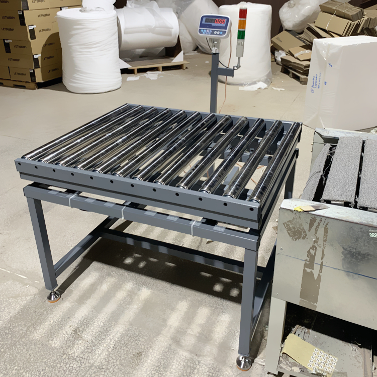 無動力滾筒秤 帶打印、報警功能在化妝品行業的應用案例 無動力滾筒秤 帶打印、報警功能在化妝品行業的應用案例