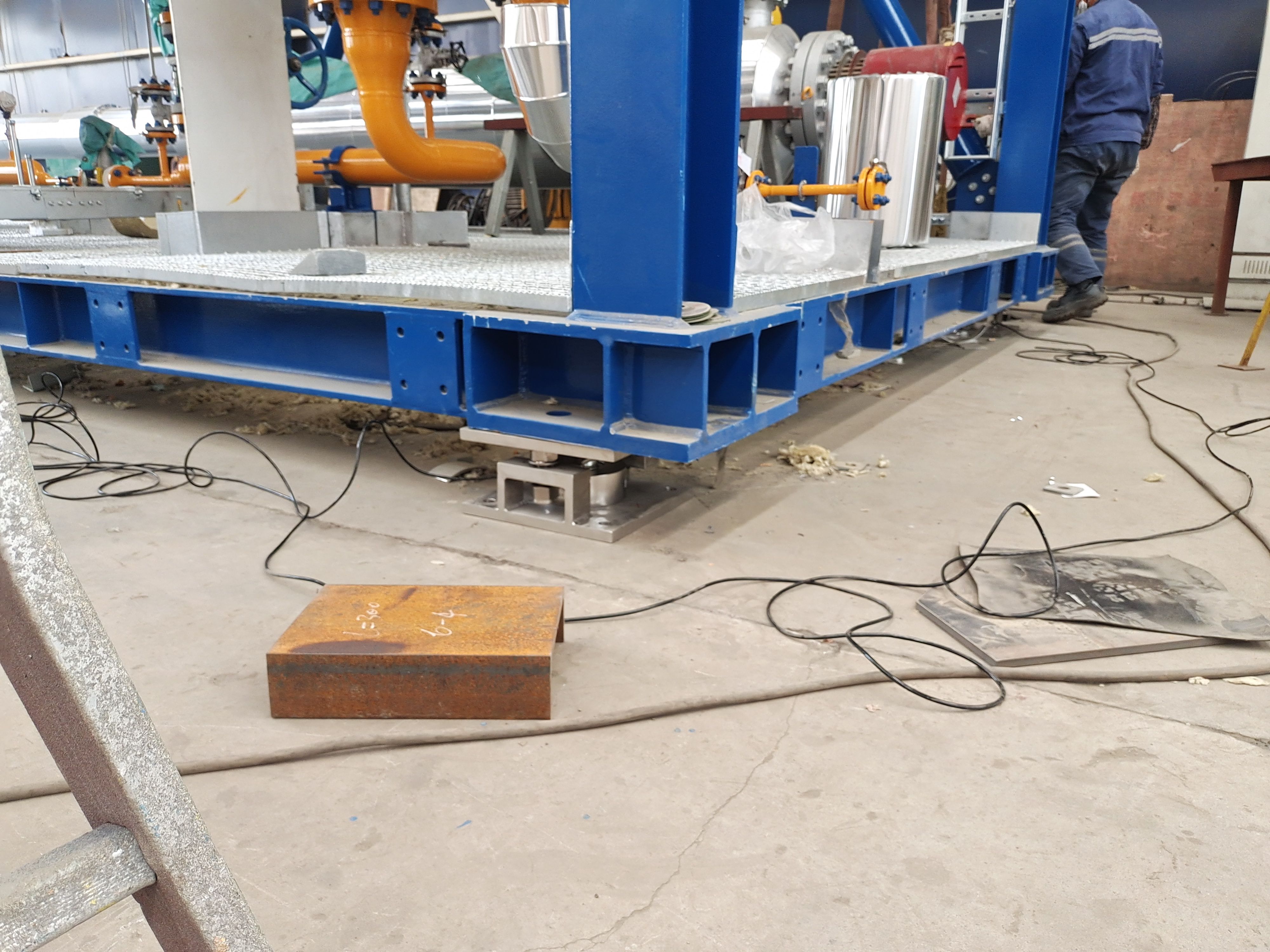 100噸稱重模塊在重工企業大型工件、機械設備稱重案例 100噸稱重模塊在重工企業大型工件、機械設備稱重案例