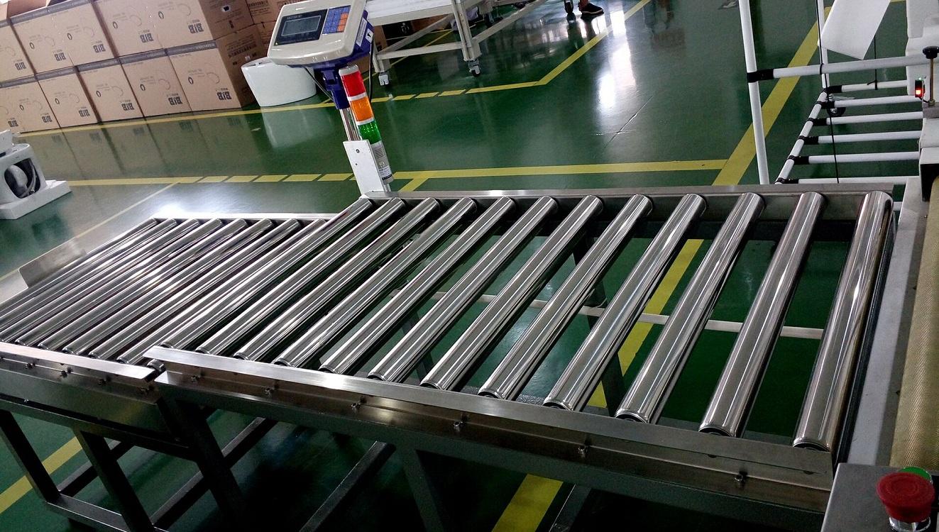 水平輸送滾筒檢重秤 水平輸送滾筒檢重秤